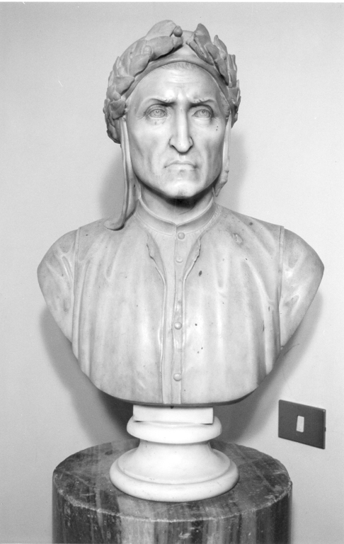 Ritratto di Dante Alighieri busto ante 1873 ca 1873